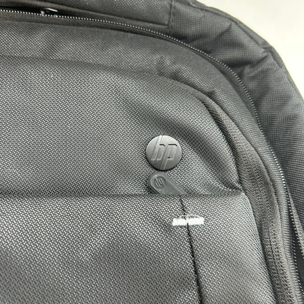 HP 17 Laptop Backpack Black RFID Blocking Business Travel Computer Bag 3E2U5AA